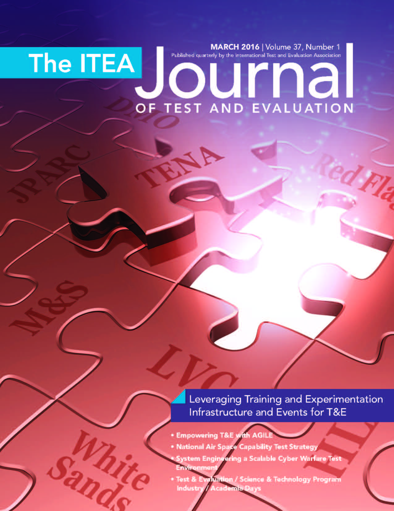 ITEA Journal March 2016 COVER