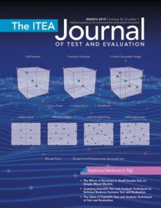 The ITEA Journal of Test and Evaluation - March 2019, Vol. 40, No. 1