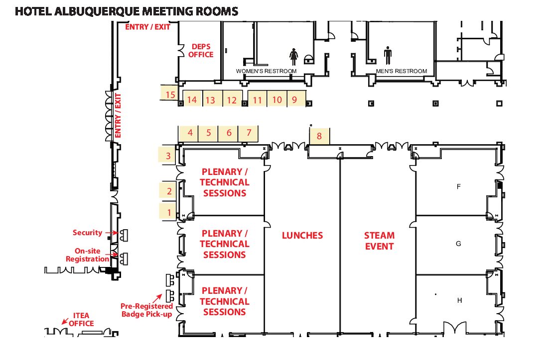 Joint Conference Floorplan