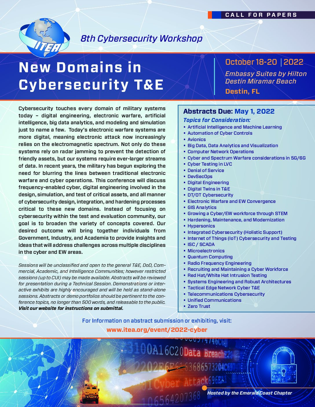 Cyber_ITEA2022 CFP flyer