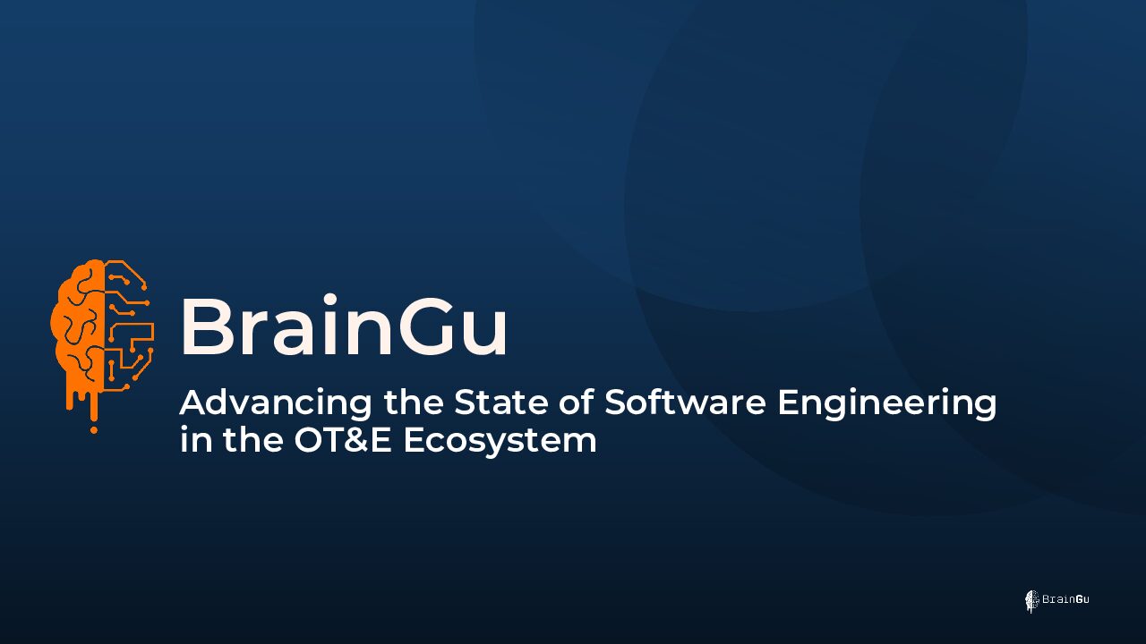 2-1_Glover_BrainGu Advancing the State of Software Engineering in the OT&E Ecosystem